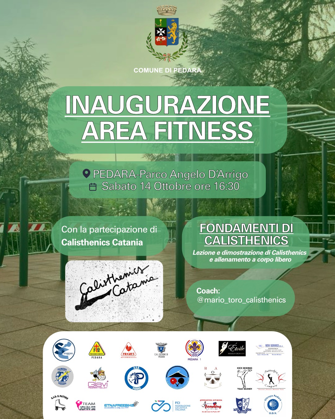 Inaugurazione Area Fitness