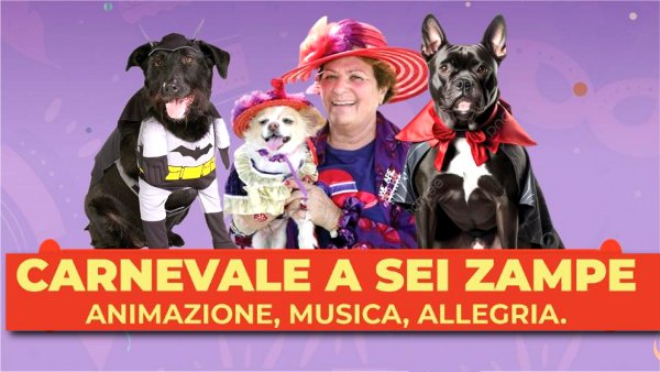 Carnevale a sei zampe